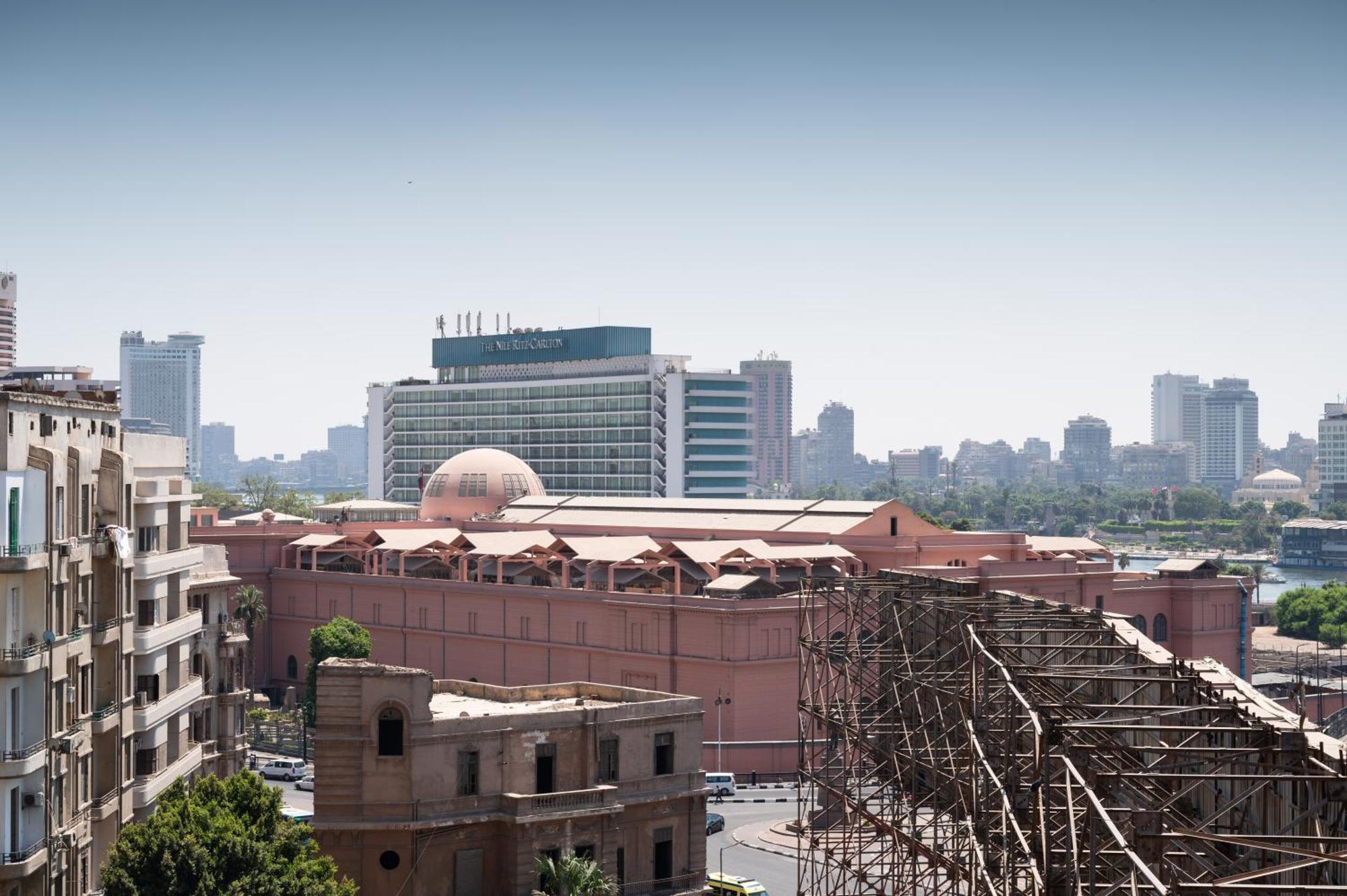 Museum And Nile View Hotel カイロ エクステリア 写真